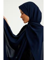 ipek krep şal lacivert 3