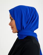 ipek krep şal mavi 4