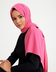 ipek krep şal pembe