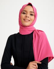 ipek krep şal pembe 2
