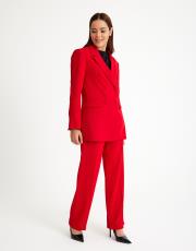 ceket pantolon takım kırmızı 2