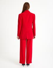 ceket pantolon takım kırmızı 4