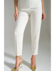 kalem pantolon ekru
