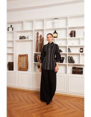 koton biye detay gömlek siyah 3