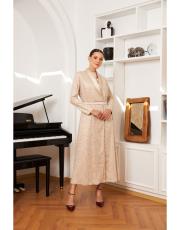 payetli ceket abiye krem 2