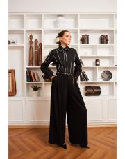 bol paça pantolon siyah 2