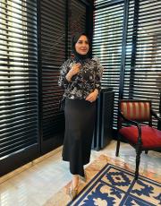 asimetrik etek siyah 2