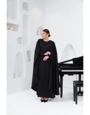 kolu pelerin abiye siyah 2