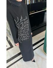 flowers abiye siyah 3