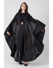 3 lü pelerin takım siyah 3