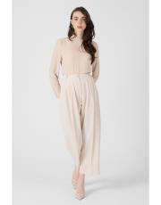 piliseli pantolon  bej