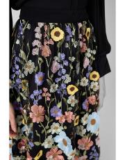 flower etek  siyah 4