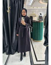 yün kaban  lacivert